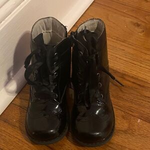 L'Amour Black Kids Boots